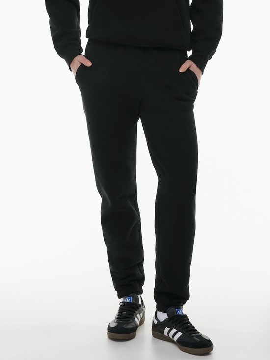 Aritzia Pants - Aritzia TNA Perfect Fit SweatFleece Cozy Fleece Joggers Size Small Black